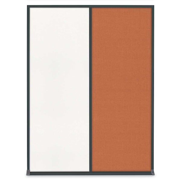 Single Door Radius Plus Corkboard, 18"X, UV8000PLUS-BLACK-CORK